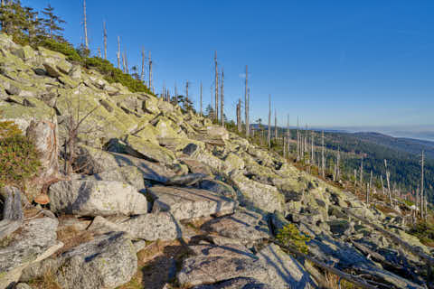 Gemeinde Neureichenau Landkreis Freyung-Grafenau Plöckenstein (Dirschl Johann) Deutschland FRG